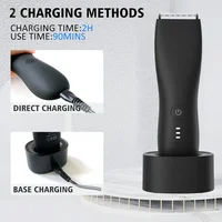 Hair Cutting Machine Professional Beard Trimmer Electric Shaver for Adult Body Hair Shaving IPX7 WaterProof Safety Razor Clipper 2