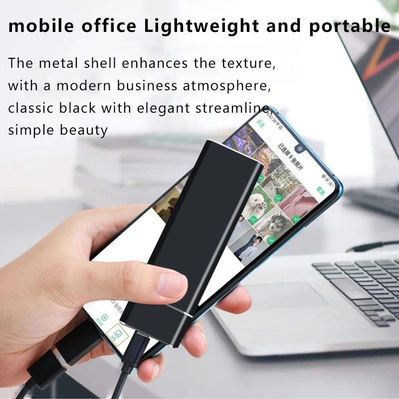 Original 30TB 26TB 18TB 10TB 4TB High-Speed Hard Disk External Mobile Hard Disk USB 3.1/Type-C Interface Mass Storage For Portable Hard Drive Hard Disk