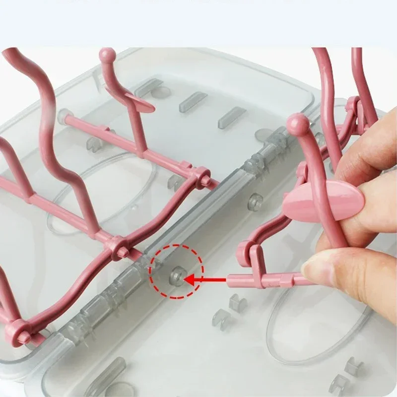 Bottle Dry Rack Baby Bottle Drain Drying Racks Baby Cleaning Dryer Drainer Storage Drying Rack