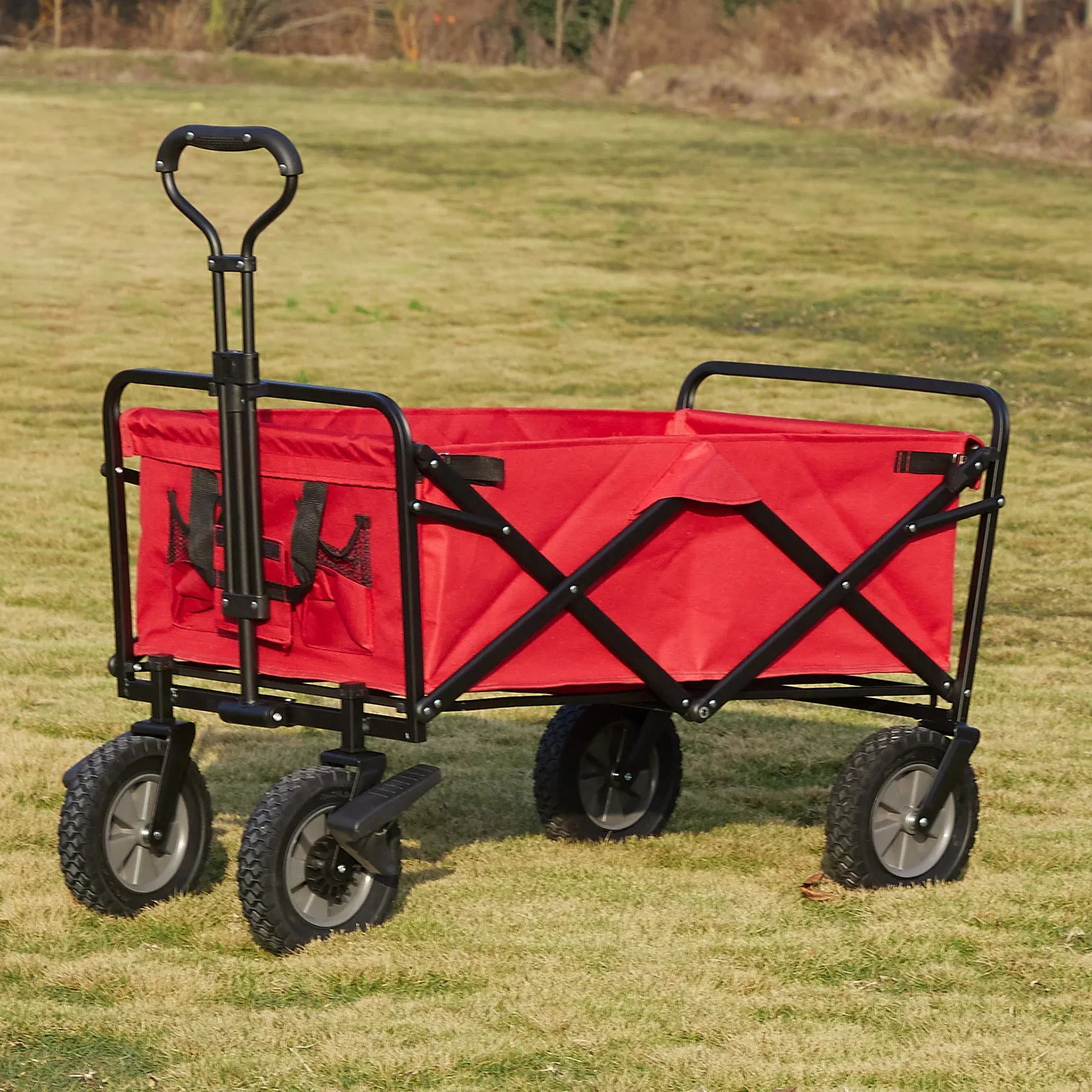 Trolley Cart Cloth Bag Waterproof Replacement 85 43 26cm Folding Wagon Lining For Camping Inner Bag Metal Frame