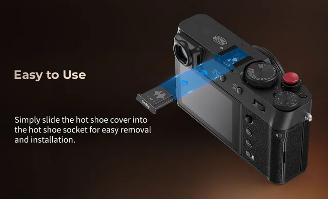 Set Accessori Fujifilm X100V/X100VI | Hot Shoe Cover + Tappo Pulsante Scatto | Design Arte Giapponese | Argento CA110 - Foto 6