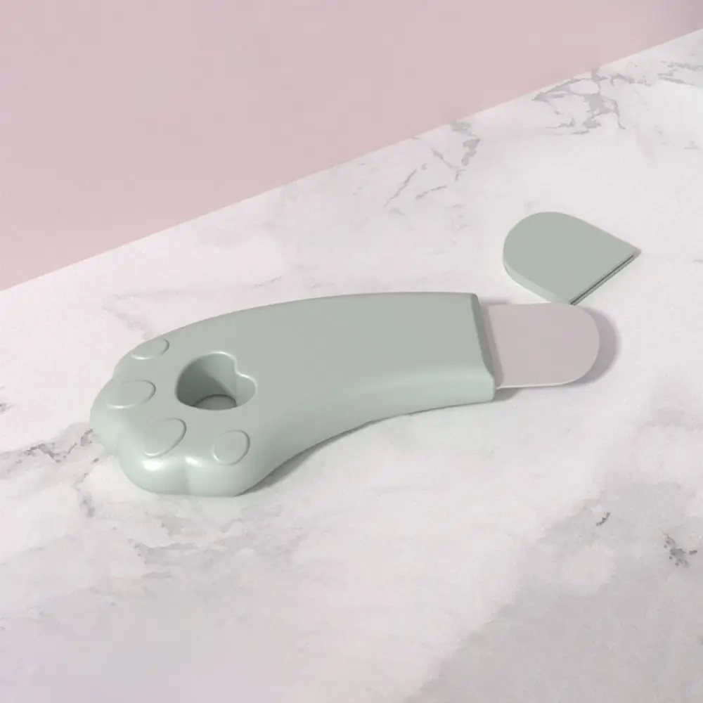 Cat's Paw Shape Facial Blackhead Removal Tool Silicone Remove Whitehead Acne Blackhead Scraper Handheld Deep Clean Sebum Remover