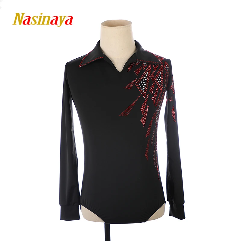 Nasinaya Boys' Figure Skating Competition Training Performance Costume Leotard Children's Patinaje Gymnastics