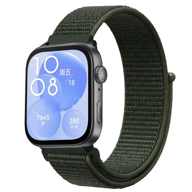 Nylon Loop Sport Strap - Soft Bracelet Band for Smartwatch Accessories