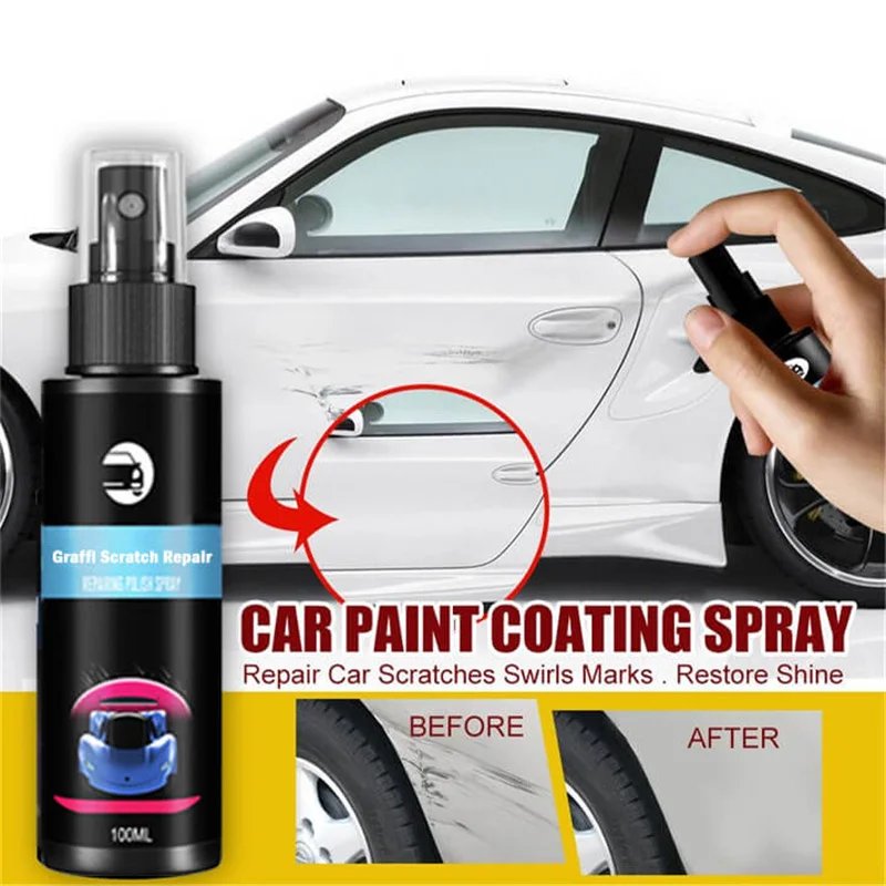 100Ml Krassen Verwijderen Spray Reparatie Nano Spray Anti Kras Coating Auto Lak Verf Zorg Gepolijst Glas Coating Wassen tool| | - AliExpress