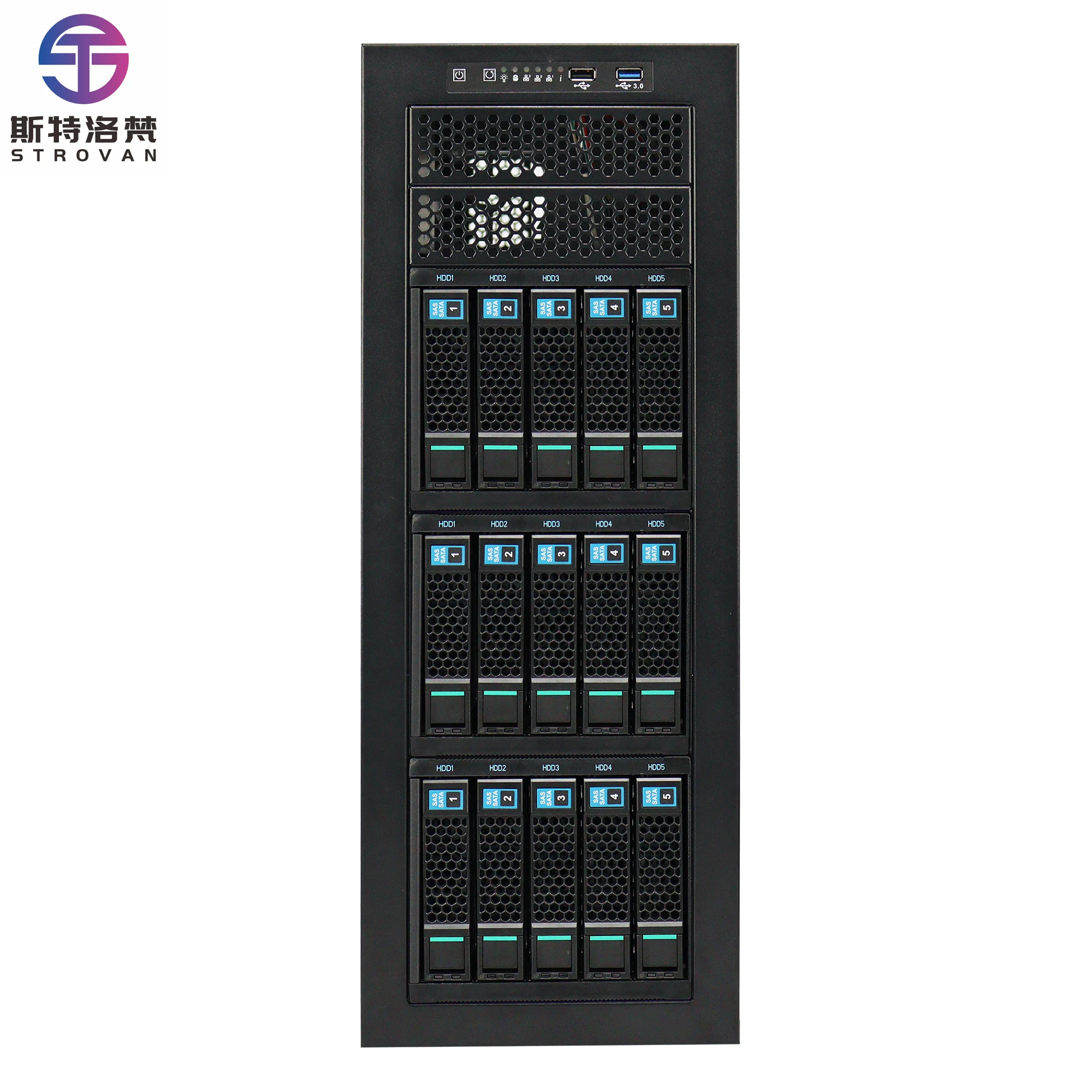 GPU Tower case 15 Bay Server Chassis Full Tower E-ATX case - AliExpress 7