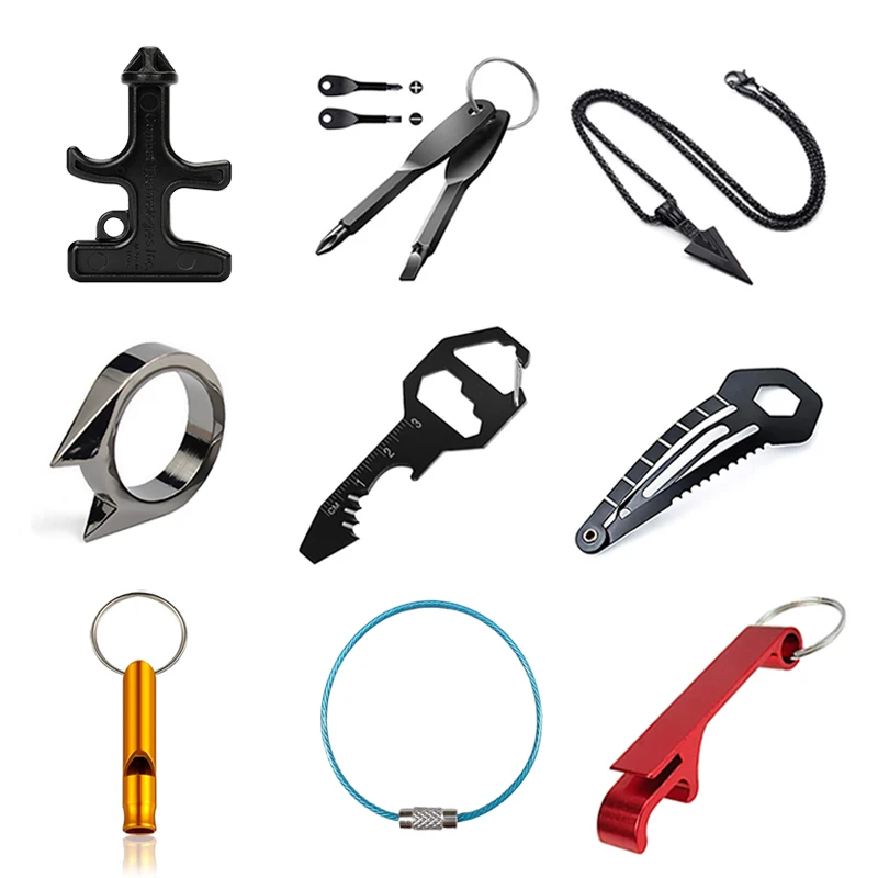 Self Defense Keychain Accessories Wholesale  Wholesale Self Defense  Keychain Set - Defense Stinger - Aliexpress