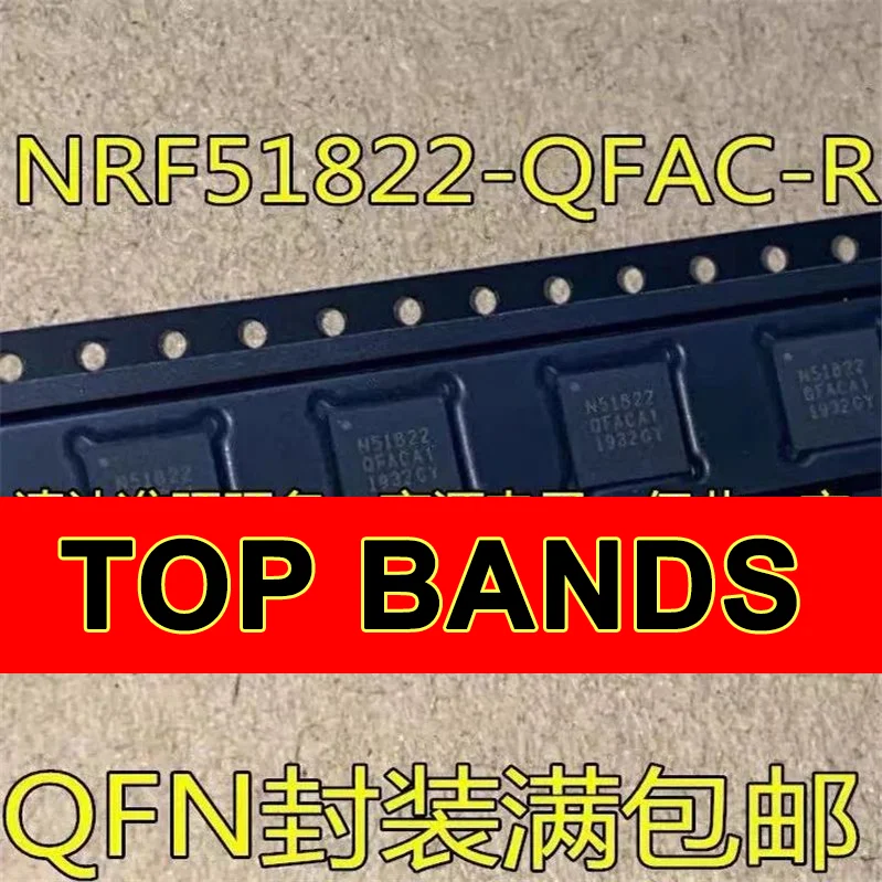 

Новый оригинальный товар, модель 1-10 шт., модель NRF51822, модель N51822, набор микросхем