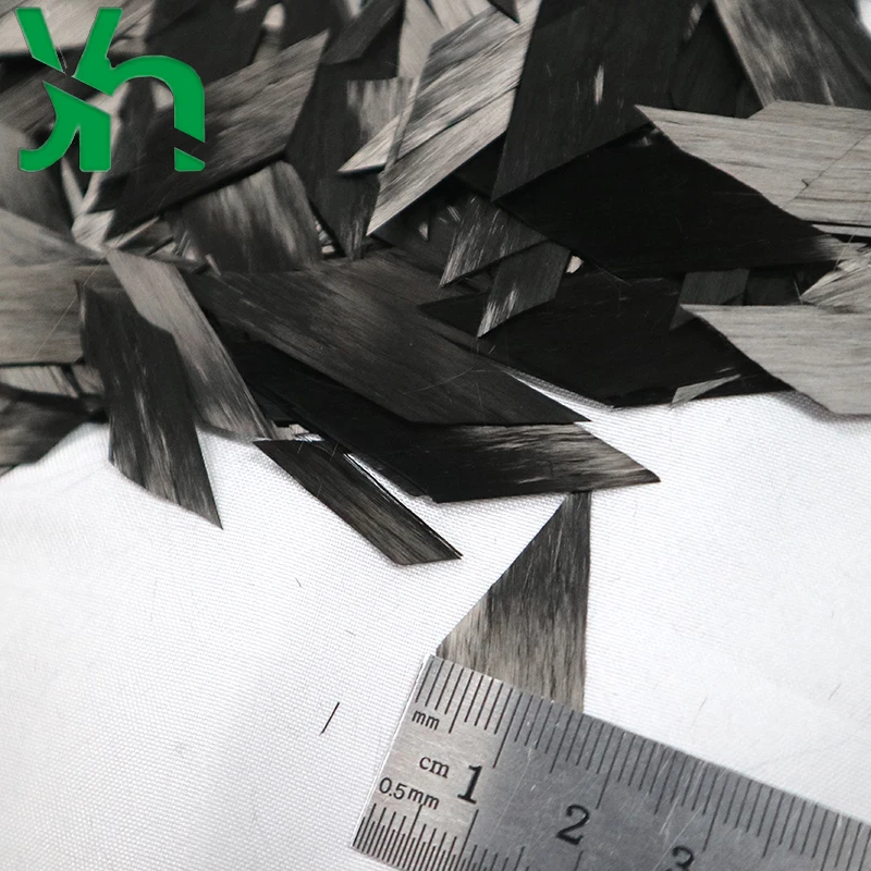 Forged Carbon 42mm Diamond Shaped Carbon Fiber Short Cut Genuine Fiber Forged Grain Raw Material