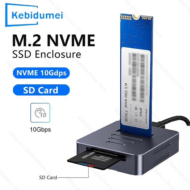 M.2 PCIE NVME SSD 하드 디스크 베이스 10Gbps 직접 연결 SSD..