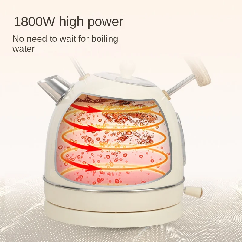 1.8L 304 Stainless Electric Kettle With Water Temperature Control Meter Household Quick Heating Electric Boiling Tea Pot coffee 4