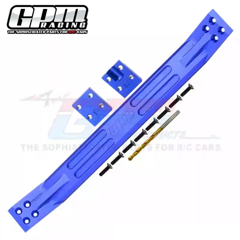 GPM for Traxxas 1/5 X-MAXX 6S 8S 4WD Monster Truck RC Car Metal Alloy 7075 Chassis Reinforcing Rib Strengthen Support Brace