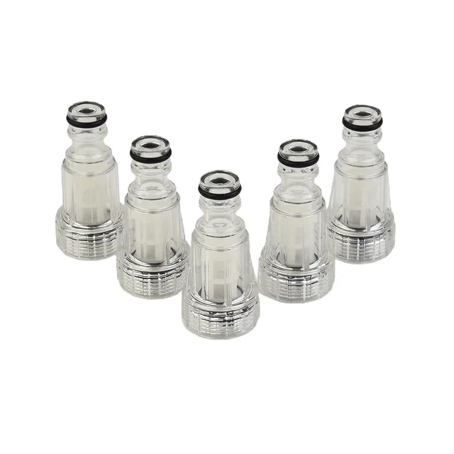 5pcs 175PSI High Pressure Washer Water Filter Automobile Washing Machine Water Connector For Karcher K2-K7 Pressure Washer 4