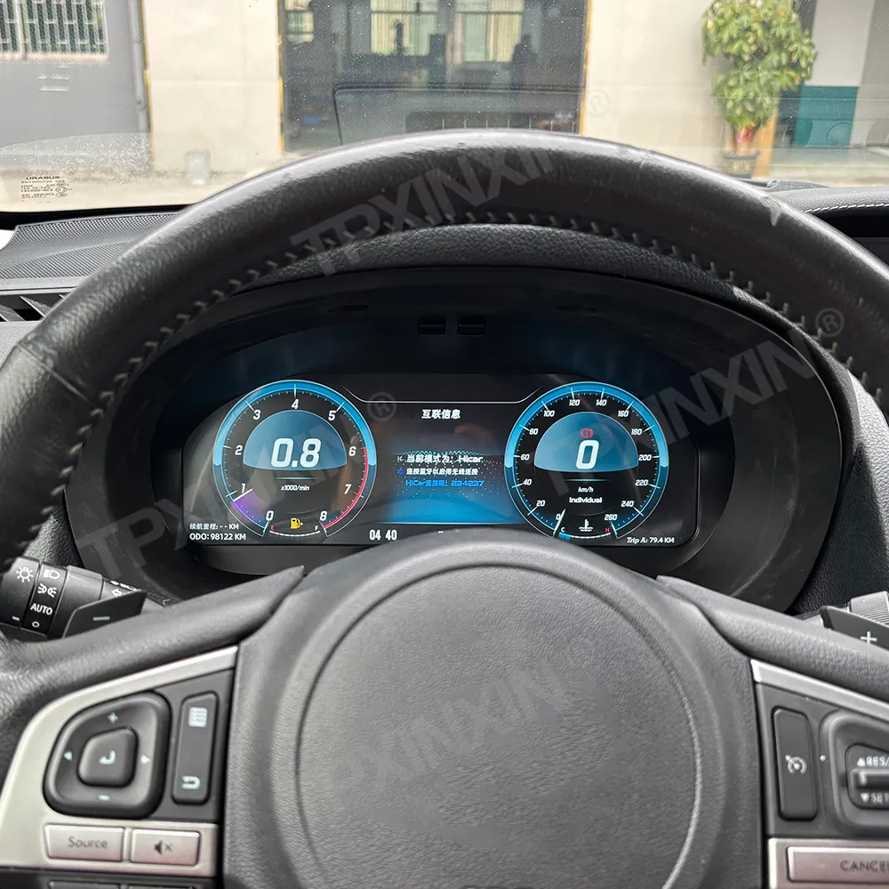 Panel de Instrumentos Digital para Subaru Forester SJ / Legacy BN BS 2013-2018, Pantalla LCD, Cabina Virtual, Unidad Principal 1