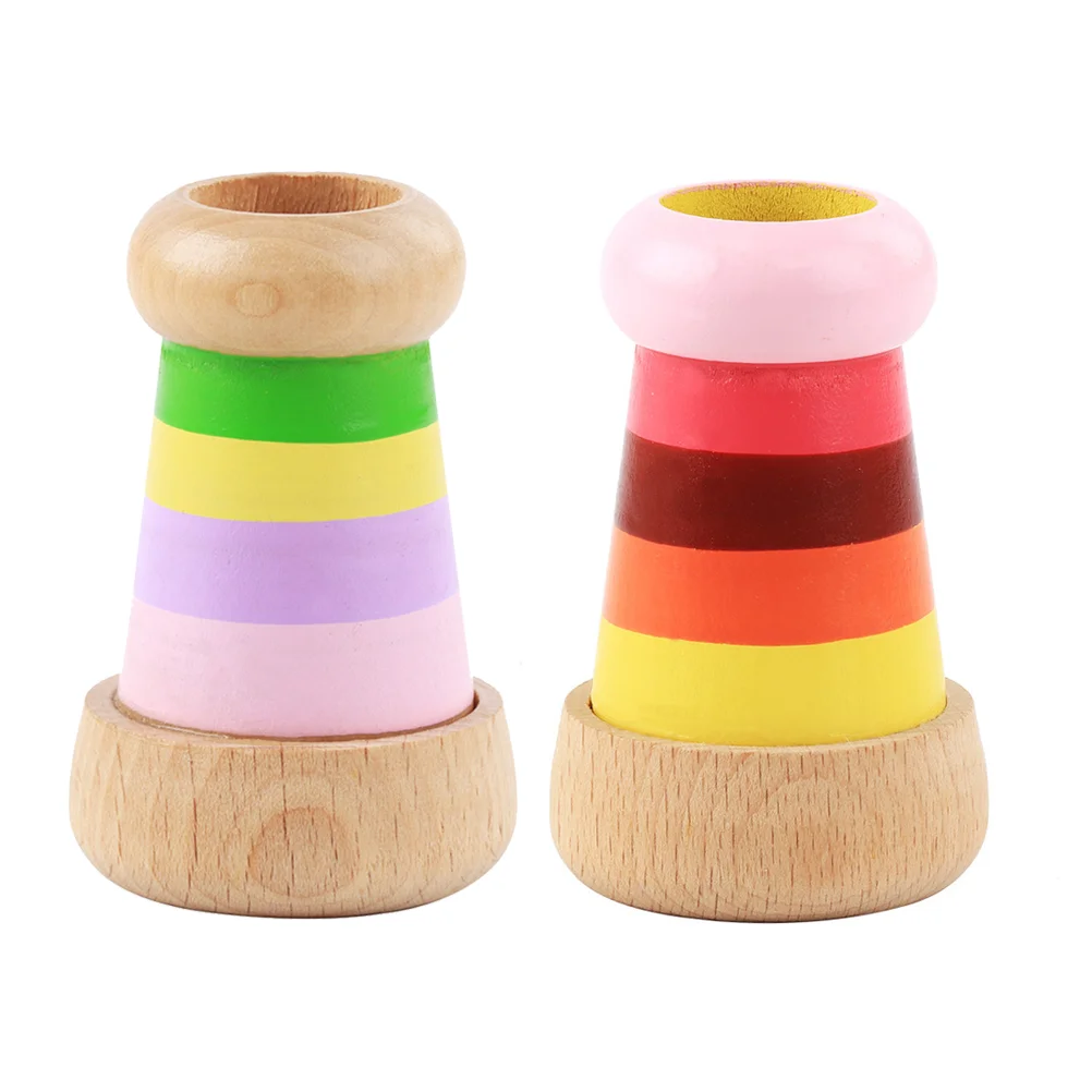 Wood Kaleidoscope Toy Beautiful Educational Toy Kaleidoscope for Child Baby Kid ( ) kid kaleidoscope