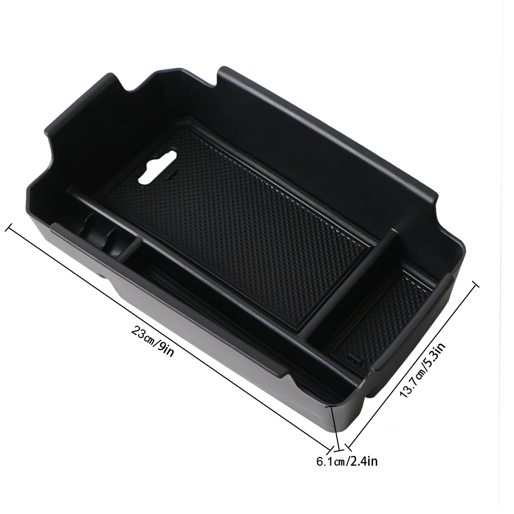 Ruiya Compatibel met Volvo XC40 2018-2023 Armsteun Opbergdoos, XC40 Console Opberglade Accessoires Opbergdoos voor Middenconsole Armsteun