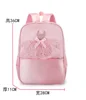 Custom Name Ballet Dance Backpack for Little Girls Ballerina Bag for Dance Personalized Toddler Dance Bag Gymnastics Storage Bag 4