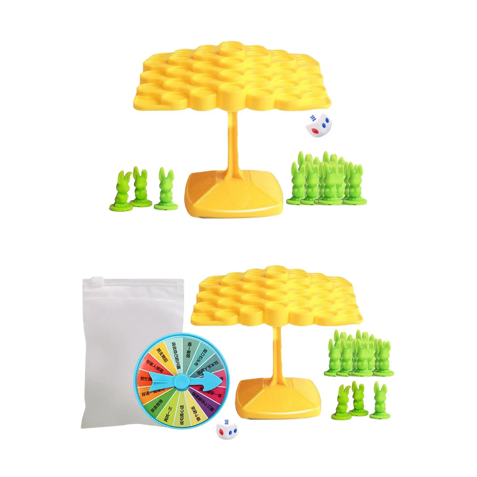 

Balance Game for Kids Rabbits Puzzle Boards Game for Halloween