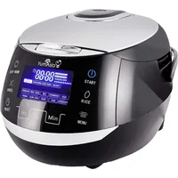 Yum Asia Sakura Rice Cooker with Ceramic Bowl and Advanced Fuzzy Logic (8 Cup, 1.5 Litre) 6 Rice Cook Functions, 6 Multicook 1