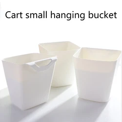Compact Hanging Plastic Storage Basket for Kitchen and Bathroom Accessories