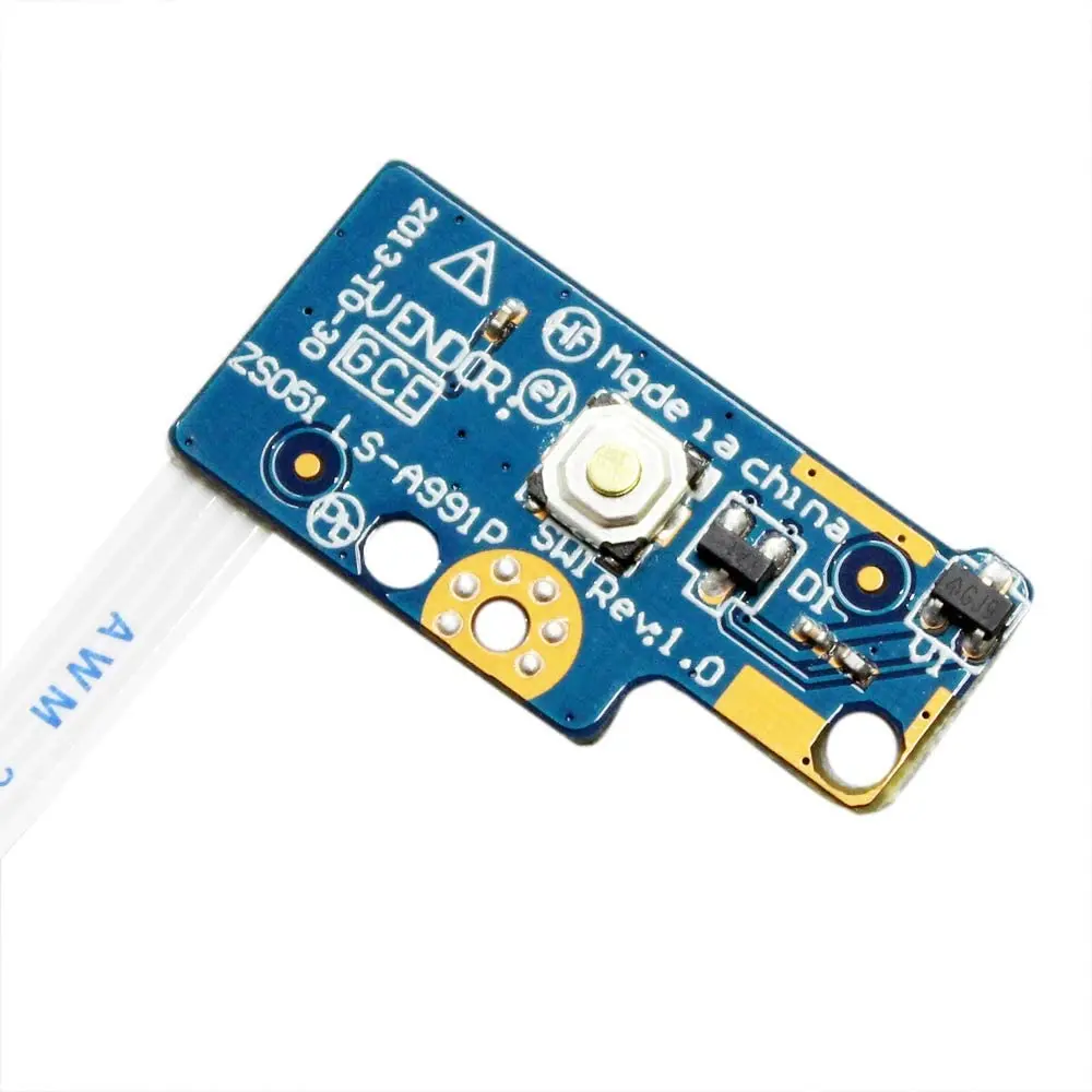 Botão Power Board w Cabo para hp 15-r138ca 15-r174ca 15-r011dx 15-r029wm 15-r063nr 15-g 15-r 749650001 Ls-a991p 250 g3 255 g3 - Imagem 3