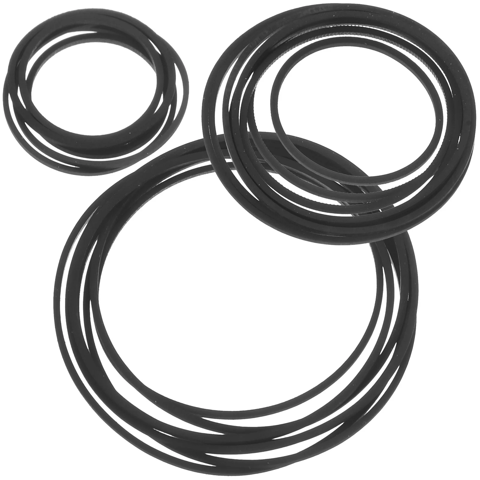40pcs 레코더 고무 벨트 1Mm 카세트 플레이어 교체 드라이브 벨트 Cd Dvd 비디오 장치 용 내구성 부드러운 전송