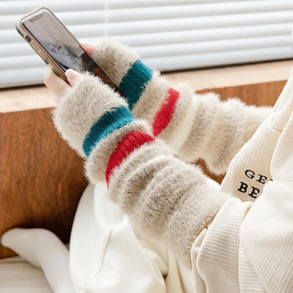 

Обложка для сапог JK носки в полоску длинные перчатки Лолита длинные носки Обложка для ног женские гетры плюшевая Обложка для ног подогреватель для рук