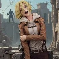 ⁦مجسم أنمي هجوم العمالقة - آني ليونهارت 28 سم | Attack on Titan Annie Leonhart Anime Figure 28cm⁩ - الصورة ⁦3⁩