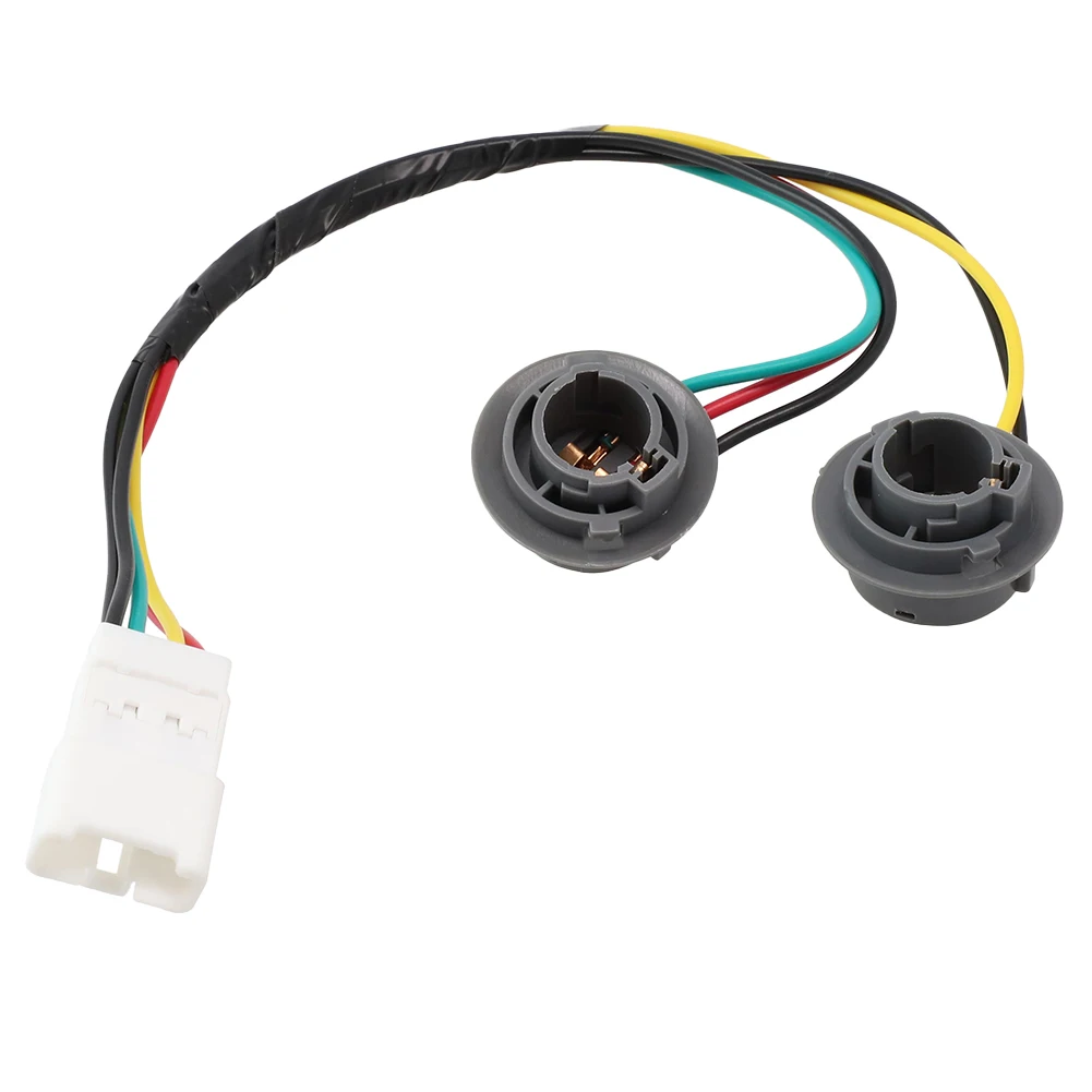 

Accessories Socket Harness Tail Light Taillight White 92440-1M200 Black For Kia Forte Harness Lamp Plastic Socket