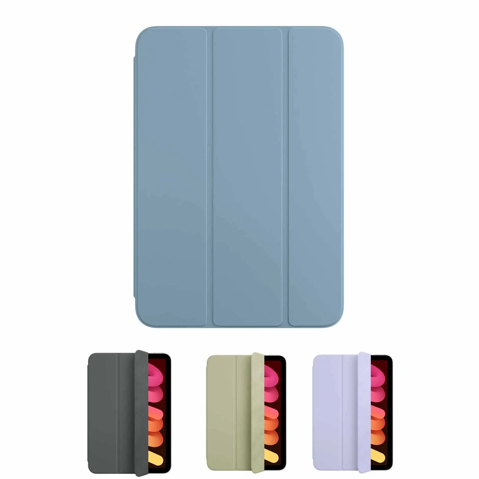 ipad case tablet case Case for iPad Mini-7 (A17Pro) with Smart Auto Wakeup Magnetic Stand Shockproof Drop-proof Original Design Case for iPad mini7