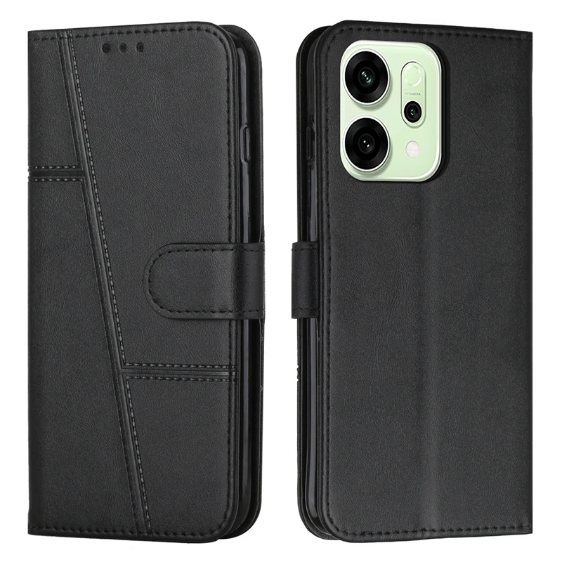 Premium Flip Wallet Book Cover for OPPO Reno Smartphones - Stylish Protective Phone Case