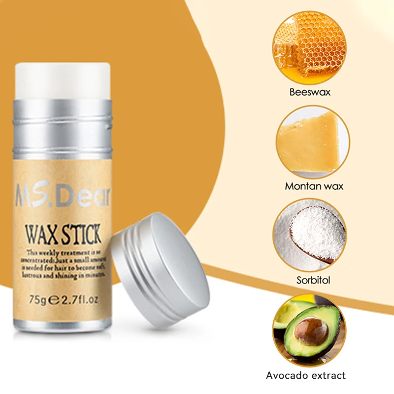 Description Picture 2 of itemStrong Hold Hair Wax Stick For Wig Professional Hair Wax Stick Gel Cream Non-Greasy Style Hair Wax Stick Hair Artifact New