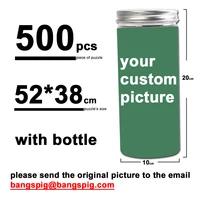 Photo Custom Wooden Personalized Jigsaw Tube Puzzle Picture DIY Kids Toy Decoration Collectiable Gift Present Christmas Bottle 5