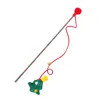 Cat Toys Cats Teasing Sticks Christmas Cute Cat Stick Santa Claus Elk Pet Toys Enjoy Yourself Soothing Cat Supplies Christmas 5