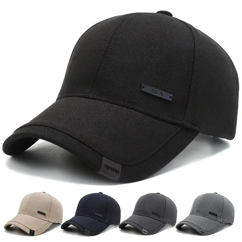 HUA Letter Embroidered Baseball Cap Unisex Snapback Adjustable Men Woman