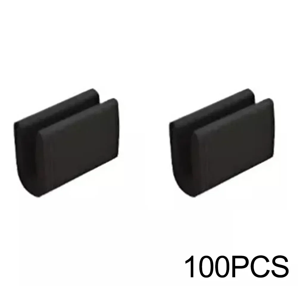 U-shaped Foot Pad Technics SL-1200 SL-1210 Lid Dust Cover Rubber Foot/Feet Corner Dampers Electric Instrument Parts