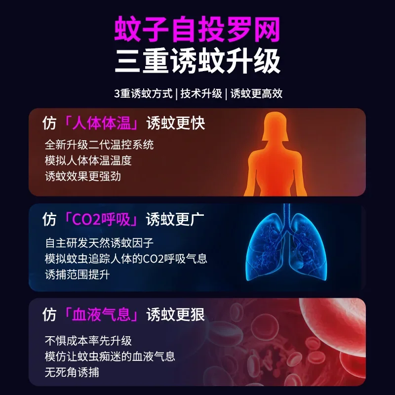 내구성 있는 야외 방수 모기 킬러 램프 정원 마당 빌라 태양열 모기 킬러 램프 야외 모기 트랩 파리 킬러