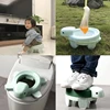 Cute Turtle Shaped Kids Training Potty Portable Foldable Removable Baby Travel Toilet Sitting Seat Children Urinal Training 6