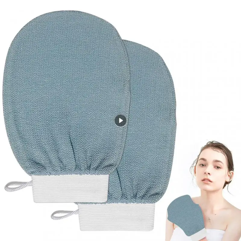 

Silk Rejuvenating Massage Bath Essentials Silk Bath Mitts For Deep Cleaning Durable Advanced Dead Skin Remover Deep Cleaning