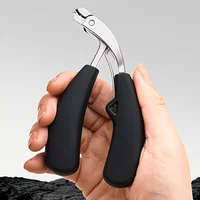 Professional Pedicure Tool Large Secondary Opening Elbow Nail Clippers High Hardness Steel Fingers Nail Clippers 1