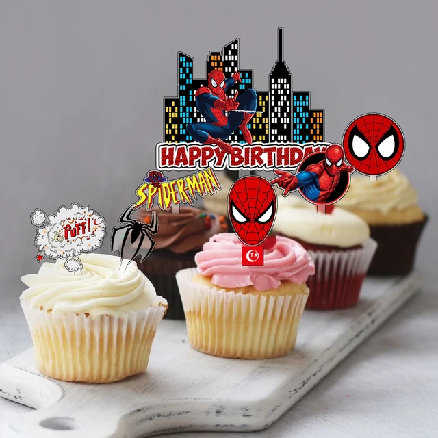 Tarta cumpleaños Spiderman - Bake Kit