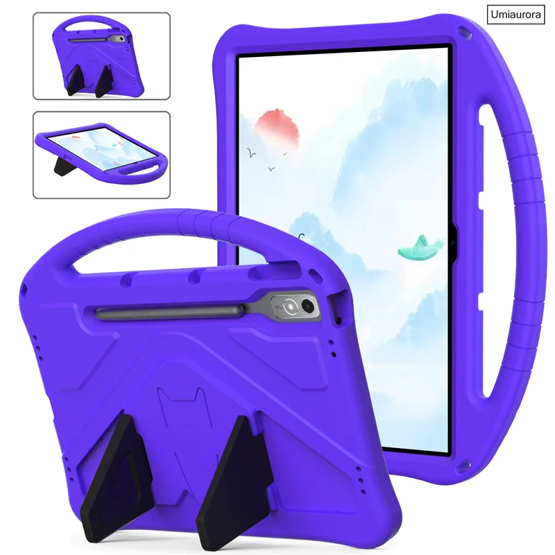 Kids Shockproof EVA Handle Stand Tablet Case