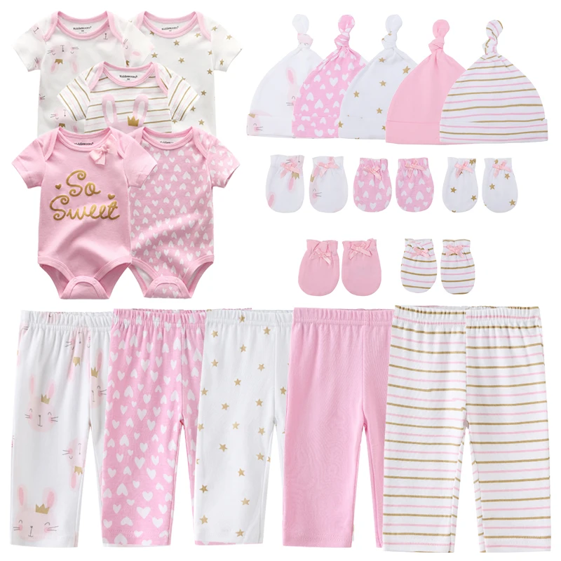 Unisex Newborn Cotton Baby Outfit Set 3