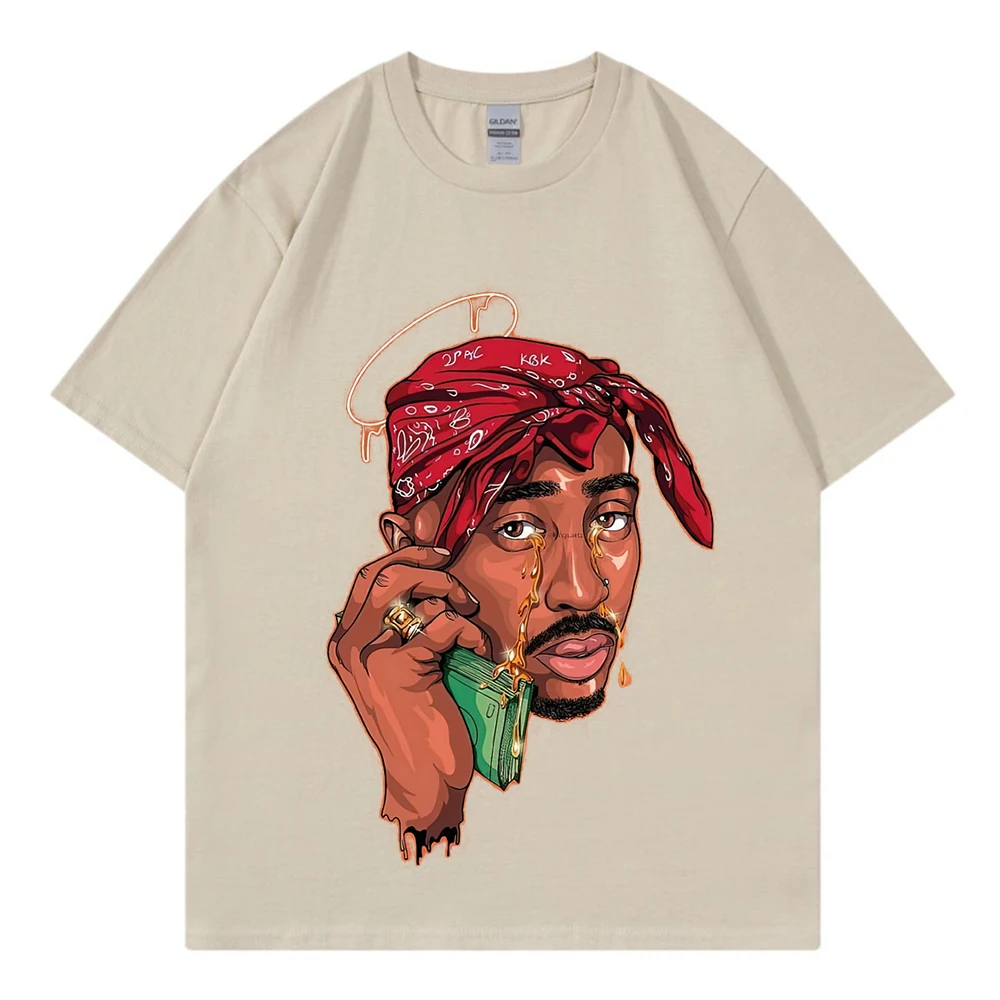 

Tupac New Vintage T-shirt Hip Hop Pop Music Singer 100% Cotton Men T Shirt New Tee Tshirt Womens Tops 90s Rap Unisex Streetwear