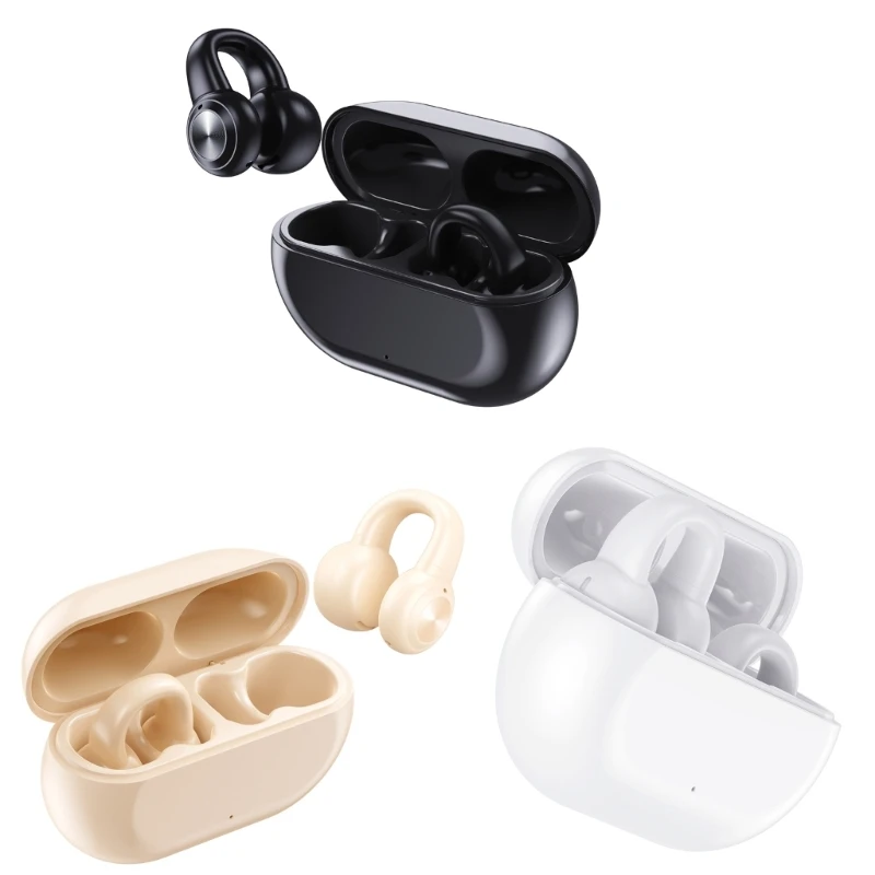 

Sport Wireless Headphone Bluetooth-compatible 5.2 Earphone Ear-Clip Comfortable to Wear Bone Conduction Concept