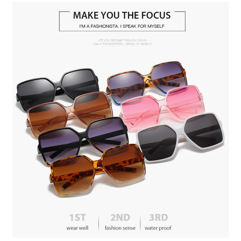 

Square Glasses Personalized Cat Eyes Colorful Sunglasses Trend Sunglasses Uv400 2023 New Brand Sunglasses