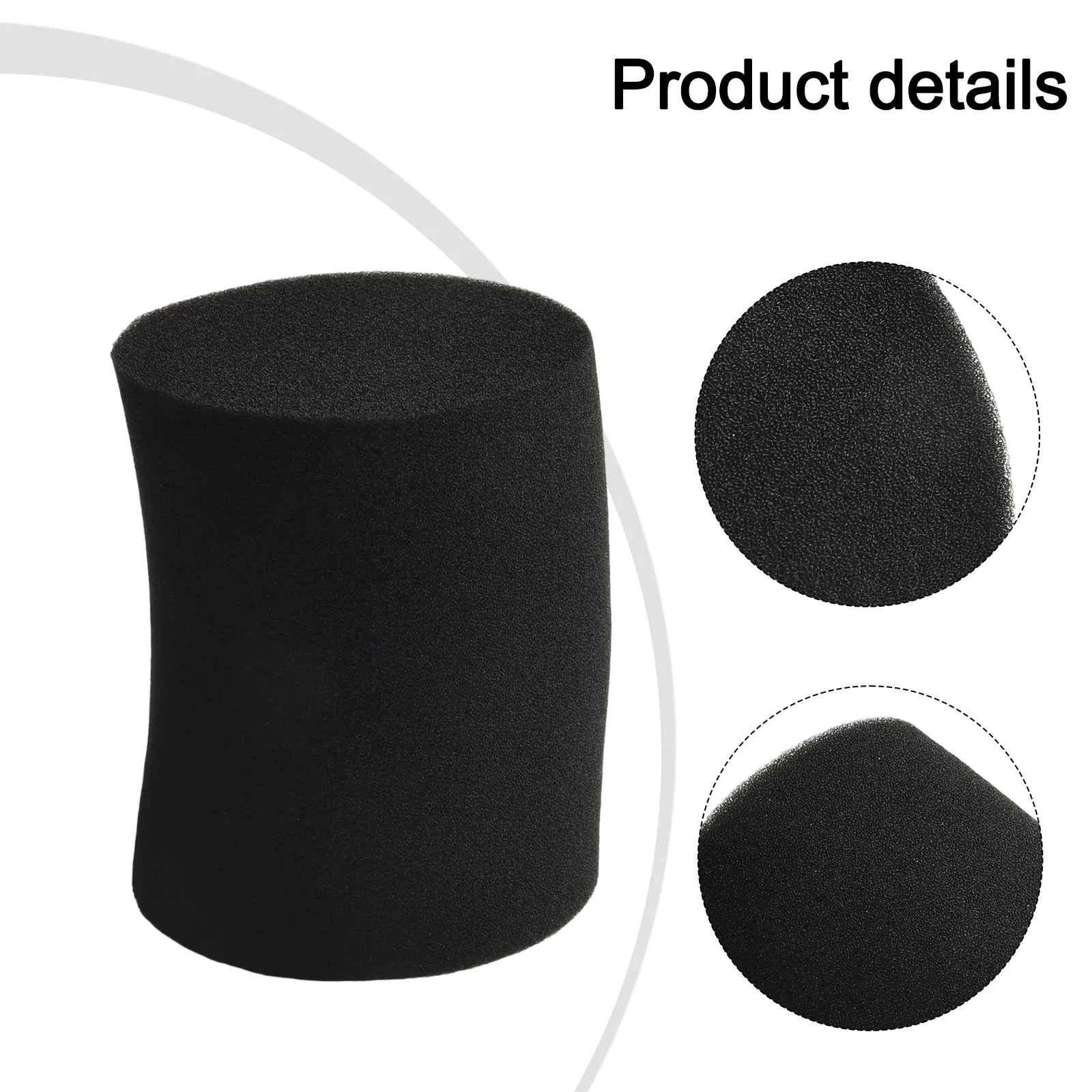 Foam Loud Speaker Port Bungs Sound Guide Tube Resistance Cotton 2PCS Diameter 72-100mm Audio Guide Tube Cotton Bungs speaker protector accessories