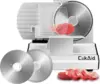 Meat Slicer Machine for Home Use, 200W Deli Food Slicer,Meat Cutter Machine,Aluminum,Dishwasher Safe, Removable Blade & 1