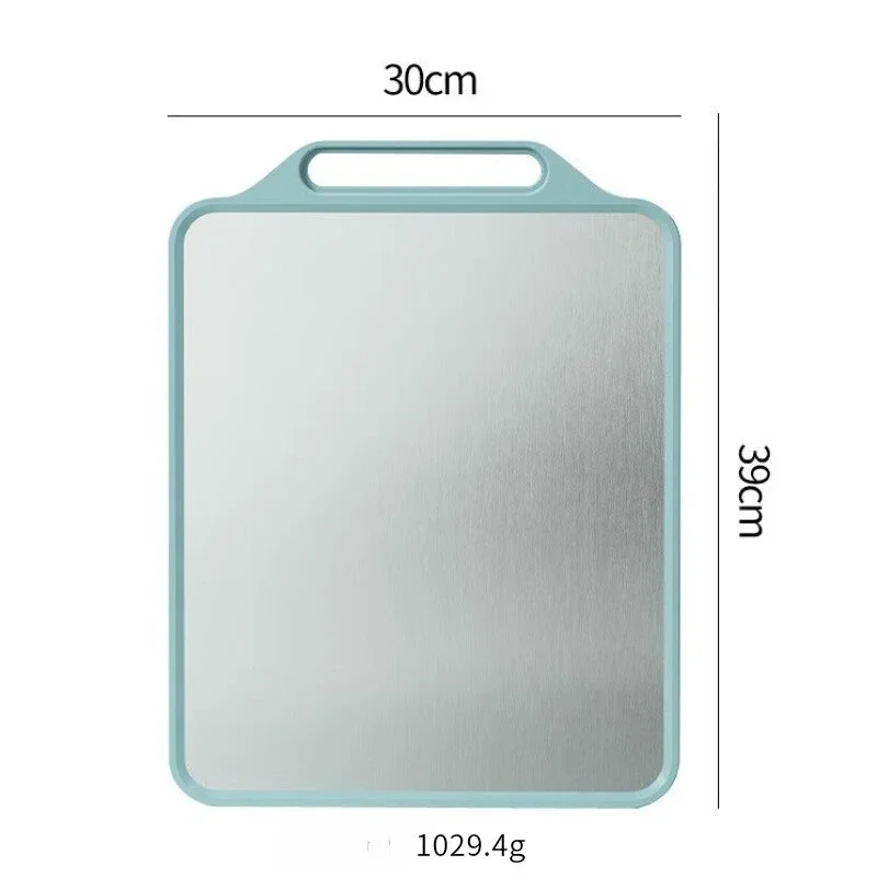 Description Picture 6 of itemStainless Steel Double-sided Cutting Board Anti-mold Cutting Board Anti-slip Thickened and Durable for Kitchen Vegetable Cutting