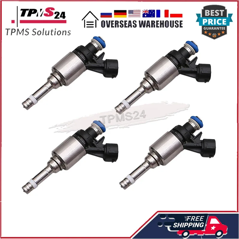 

4PCS Fuel Injectors 16600-1KC0A 166001KC0A For 2011-2017 Nissan Juke 1.6L